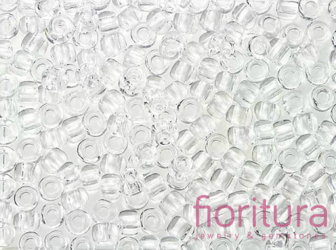 KORALIKI TOHO 8/0 NR 1 TRANSPARENT CRYSTAL