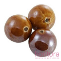 CERAMIKA KULA 20MM KOLOR BRĄZOWY