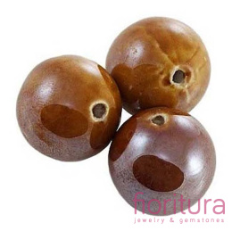 CERAMIKA KULA 16MM KOLOR BRĄZOWY