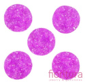 KABOSZON AKRYLOWY DRUZY KOŁO 18MM KOLOR VIOLET