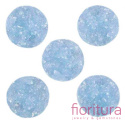 KABOSZON AKRYLOWY DRUZY KOŁO OK.14MM KOLOR LIGHT BLUE