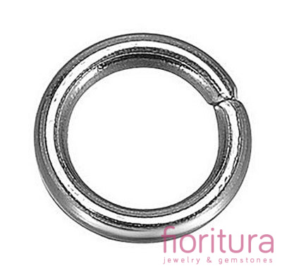 KÓŁECZKO POJEDYNCZE 7MM KOLOR SREBRNY