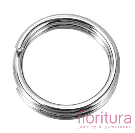 KÓŁECZKO SPRĘŻYNKA 7MMx1,4MM KOLOR SREBRNY