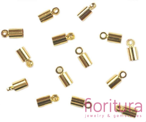 KOŃCÓWKA DO WKLEJANIA 3,5MM KOLOR ZŁOTY