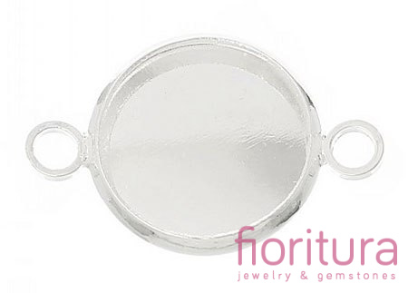 BAZA ŁĄCZNIKA 12MM KOLOR SREBRNY