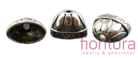 NAKŁADKA 25X18MM KOLOR STARE SREBRO