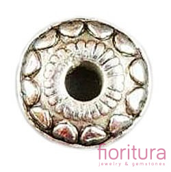 PRZEKŁADKA KRĄŻEK PŁASKI 12x4,5MM KOLOR STARE SREBRO