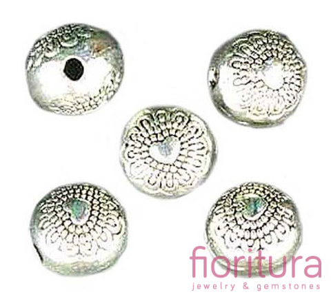 PRZEKŁADKA KULA OK.6MM KOLOR STARE SREBRO