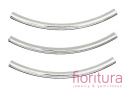 RURKA ŁUK 30x1,5MM KOLOR SREBRNY