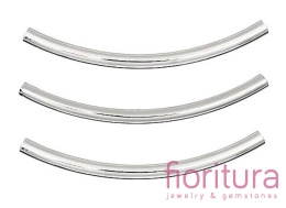 RURKA ŁUK 30x1,5MM KOLOR SREBRNY