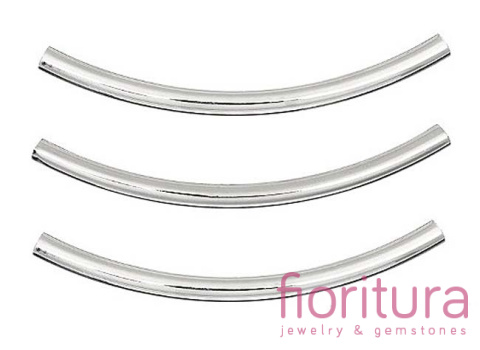 RURKA ŁUK 30x1,5MM KOLOR SREBRNY