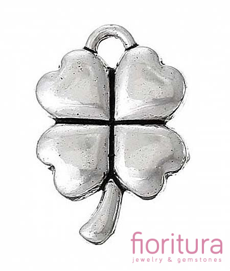 ZAWIESZKA KONICZYNKA 15x11MM KOLOR STARE SREBRO