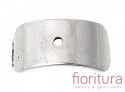 NAKŁADKA ŁUK 16x8MM KOLOR STARE SREBRO