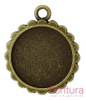 BAZA ZAWIESZKI KOŁO 16MM KOLOR STARE ZŁOTO