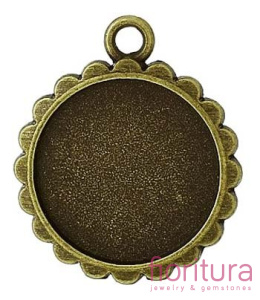 BAZA ZAWIESZKI KOŁO 16MM KOLOR STARE ZŁOTO