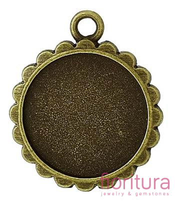 BAZA ZAWIESZKI KOŁO 16MM KOLOR STARE ZŁOTO