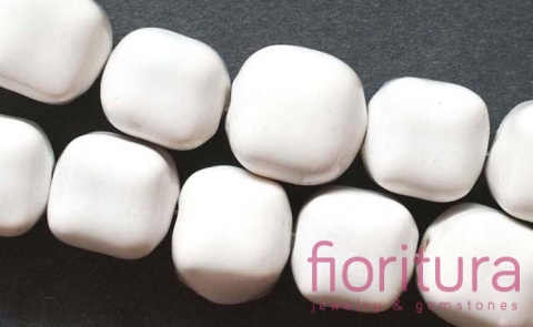 CERAMIKA KOSTKA 16MM KOLOR BIAŁY