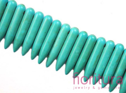 HOWLIT TURKUSOWY SOPEL 24x5MM