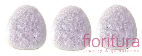 KABOSZON CERAMICZNY CRACLE TRÓJKĄT 18x16MM KOLOR JASNY WRZOS