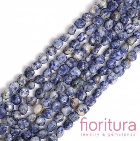 KAMIEŃ NATURALNY SODALIT NIEREGULARNY 12-8x8-4MM SZNUR