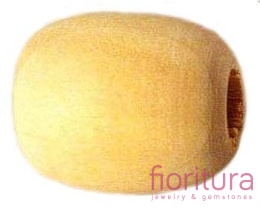 KORALIKI DREWNIANE NIELAKIEROWANE OWAL 18x20MM