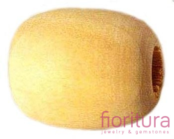 KORALIKI DREWNIANE NIELAKIEROWANE OWAL 18x20MM