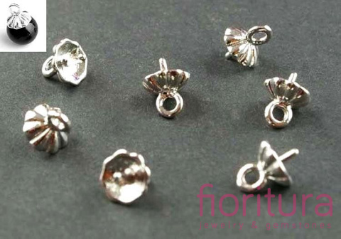 KRAWATKA Z BOLCEM DO WKLEJANIA 8x7MM