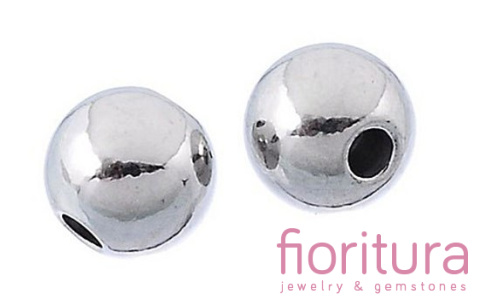 KULKI GŁADKIE 2,5MM KOLOR STARE SREBRO