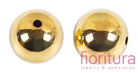 KULKI GŁADKIE 8MM KOLOR ZŁOTY