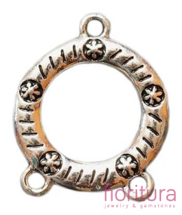 ŁĄCZNIK 32x27M KOLOR STARE SREBRO