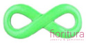 ŁĄCZNIK EMALIOWANY NIESKOŃCZONOŚĆ 29x14MM KOLOR GREEN NEON