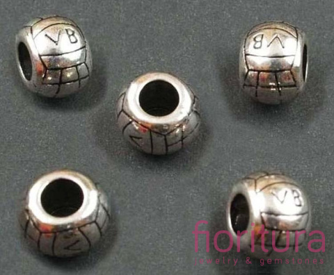 PRZEKŁADKA 10MM KOLOR STARE SREBRO