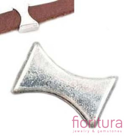 PRZEKŁADKA 14x9x5MM KOLOR STARE SREBRO