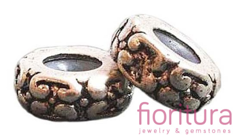 PRZEKŁADKA CELTYCKA STOPER 11x5MM KOLOR STARE SREBRO