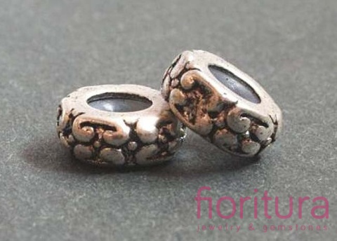 PRZEKŁADKA CELTYCKA STOPER 11x5MM KOLOR STARE SREBRO