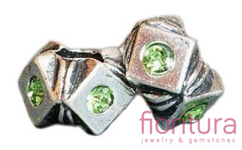 PRZEKŁADKA DIAMENT Z KRYSZTAŁKAMI 10MM