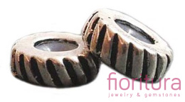 PRZEKŁADKA PASKI STOPER 11x4MM KOLOR STARE SREBRO