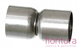 ZAPIĘCIE MAGNETYCZNE DO WKLEJANIA 8MM KOLOR SREBRNY