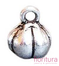 ZAWIESZKA DYNIA 8X9MM KOLOR STARE SREBRO