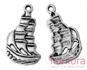ZAWIESZKA STATEK 13x20MM KOLOR STARE SREBRO