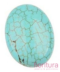 KABOSZON TURKUS OWAL 18x13MM