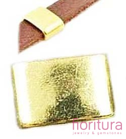 PRZEKŁADKA OZDOBNA 12x8MM KOLOR ZŁOTY