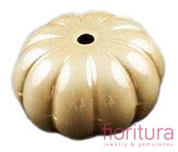 PRZEKŁADKA PRĄŻKOWANA OPONKA 15x9,5MM KOLOR JASNE ZŁOTO