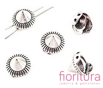 STOŻEK ROZDZIELACZ NA DWA 10x11MM KOLOR STARE SREBRO