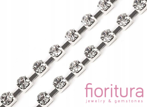 TAŚMA BIŻUTERYJNA 3MM KOLOR CRYSTAL