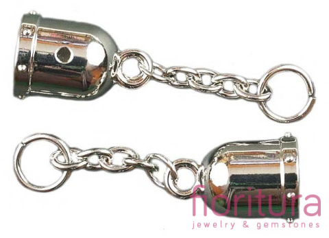 ZAWIESZKA BRELOK 60x16MM KOLOR SREBRNY