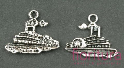 ZAWIESZKA PAROWIEC 20x24MM KOLOR STARE SREBRO