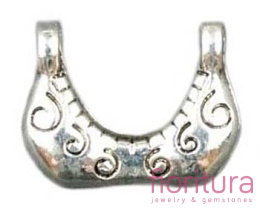 ZAWIESZKA TOP 12x16MM KOLOR STARE SREBRO