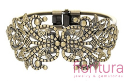 BAZA BRANSOLETKI 19,5CM KOLOR STARE ZŁOTO