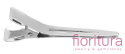 BAZA SPINKI DO WŁOSÓW 45x10MM KOLOR SREBRNY
